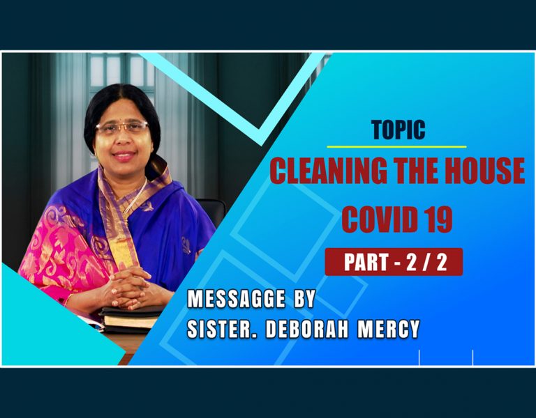 CLEANING THE HOUSE COVID 19 -2